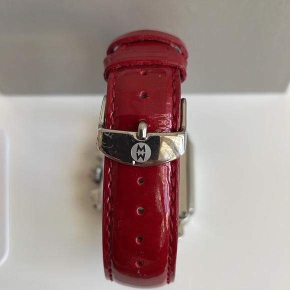 Michele Deco Chronograph Watch with 5 leather and alligator bands - Picture 6 of 11